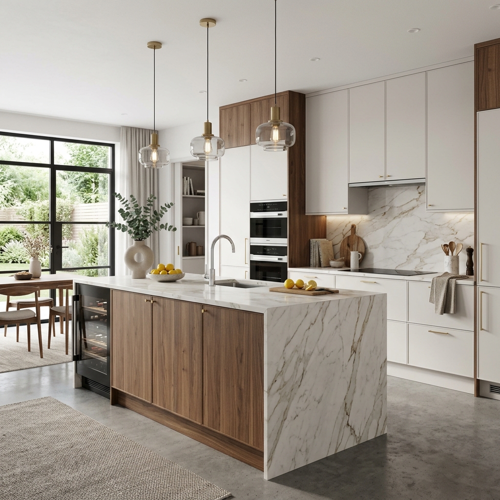 Sleek contemporary kitchen